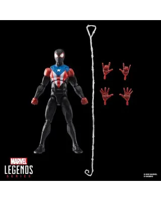 Action Figure Marvel Legends Series - Spider-Man 2 - Miles Morales (Boricua Suit) 