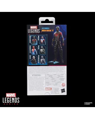 Action Figure Marvel Legends Series - Spider-Man 2 - Miles Morales (Brooklyn 2099 Suit) 