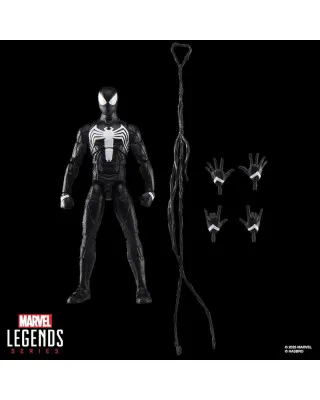 Action Figure Marvel Legends Series - Spider-Man 2 - Peter Parker (Black Suit) 
