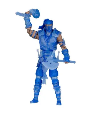 Action Figure Mortal Kombat - Sub Zero - Glow in the Dark Edition (Gold Label) 