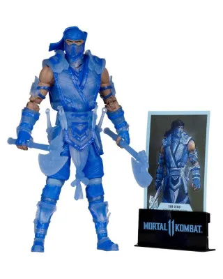 Action Figure Mortal Kombat - Sub Zero - Glow in the Dark Edition (Gold Label) 