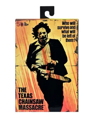 Action Figure Texas Chainsaw Massacre - Leatherface (Ultimate Pretty Woman Mask) - 50th Anniversary 