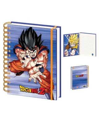 Agenda A5 Dragon Ball Z - Goku Power Up - Wiro Notebook 