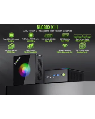 AMD Ryzen 9 Mini Računar GMKtec K11 - 8945HS 32GB 2TB WIN11 Pro 
