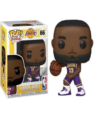 Bobble Figure Basketball - NBA LA Lakers POP! - Lebron James #66 
