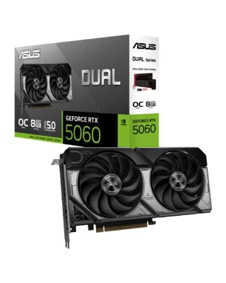 ASUS Grafička karta nVidia GeForce RTX 5060 8GB 128bit DUAL-RTX5060-O8G 