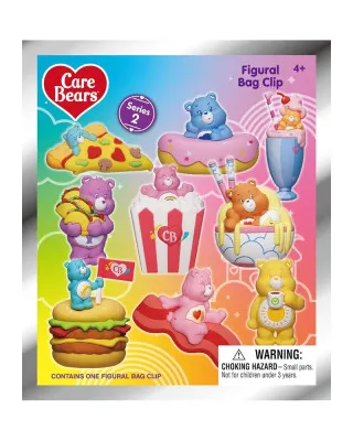 Bag Clips Care Bears - 3D PVC Bag Clips - Series 2 