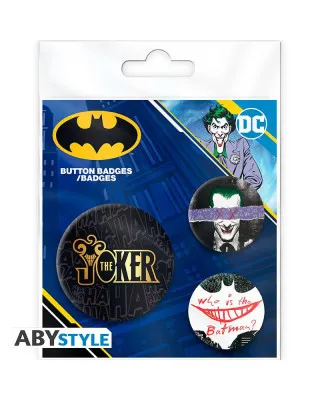 Bedževi AbyStyle - Dc Comics - The Joker - Badge Pack 