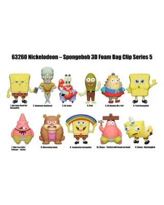 Privezak SpongeBob Squarepants Classics Series 5 - Bag Clips 