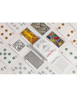 Karte Bicycle Artist Series - Keith Haring  - Playing Cards 