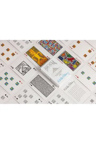 Karte Bicycle Artist Series - Keith Haring  - Playing Cards 