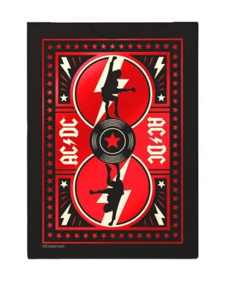 Karte Bicycle Creatives - AC/DC - Playing Cards 