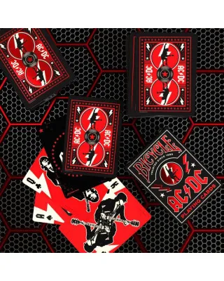 Karte Bicycle Creatives - AC/DC - Playing Cards 