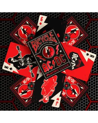 Karte Bicycle Creatives - AC/DC - Playing Cards 