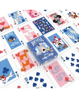 Karte Bicycle Creatives - Disney Cats And Dogs - Playing Cards 