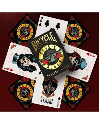 Karte Bicycle Creatives - Guns N' Roses - Playing Cards 