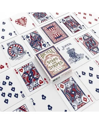 Karte Bicycle Creatives - Stars and Stripes- Playing Cards 