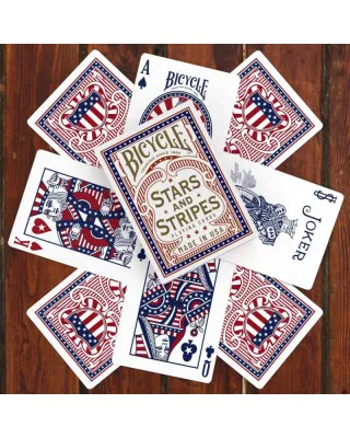 Karte Bicycle Creatives - Stars and Stripes- Playing Cards 