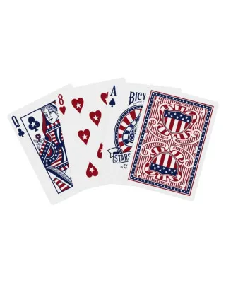 Karte Bicycle Creatives - Stars and Stripes- Playing Cards 