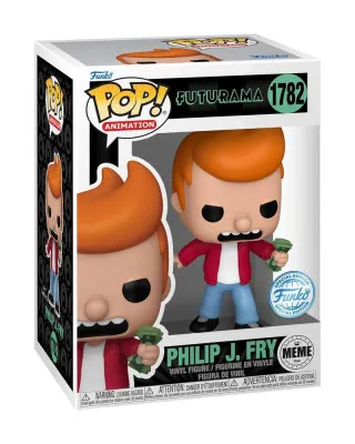 Bobble Figure Animation - Futurama POP! - Philip J. Fry (Take My Money Meme) #1782 