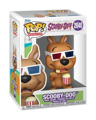 Bobble Figure Animation - Scooby Doo POP! Scooby Doo with 3D Glasses #2040 