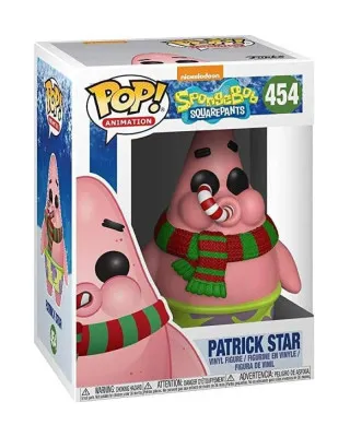 Bobble Figure Animation - SpongeBob Squarepants POP! - Patrick Xmas 