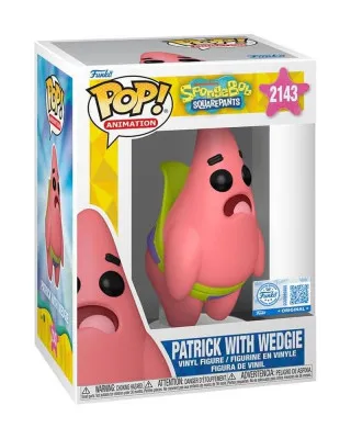 Bobble Figure Animation - SpongeBob Squarepants POP! - Patrick With Wedgie #2143 