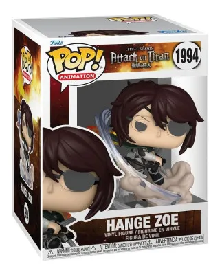 Bobble Figure Anime - Attack on Titan POP! - Hange Zoe 