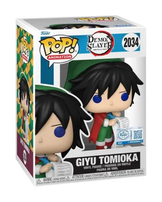 Bobble Figure Anime - Demon Slayer Kimetsu no Yaiba POP! - Giyu Tomioka (Holiday) #2034