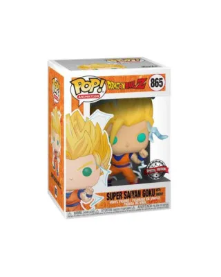 Bobble Figure Anime - Dragon Ball Z POP! - Super Saiyan Goku With Energy 