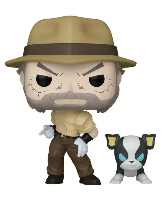 Bobble Figure Anime - Jojo's Bizarre Adventure POP! - Joseph Joestar With Iggy #2146 