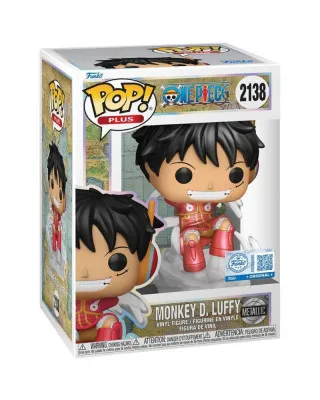 Bobble Figure Anime - One Piece POP! - Monkey D. Luffy (Metallic) #2138 