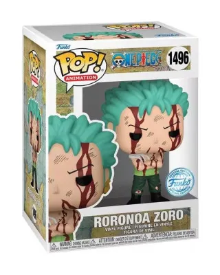 Bobble Figure Anime - One Piece POP! - Roronoa Zoro #1496 - Special Edition