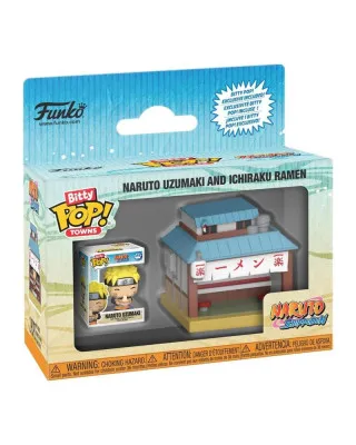 Bobble Figure Bitty - Naruto Shippuden POP! - Naruto And Ichiraku Ramen 