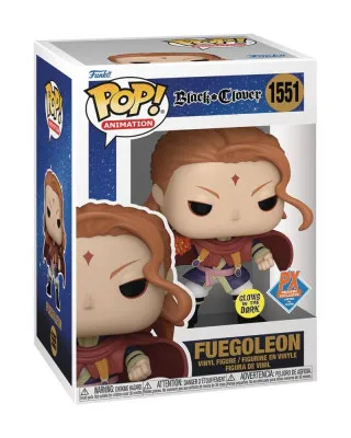 Bobble Figure Anime - Black Clover POP! - Fuegoleon - Glows in the Dark - Special Edition 