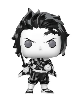 Bobble Figure Anime - Demon Slayer Kimetsu no Yaiba POP! - Tanjiro Kamado (Sumi Ink) #2190 