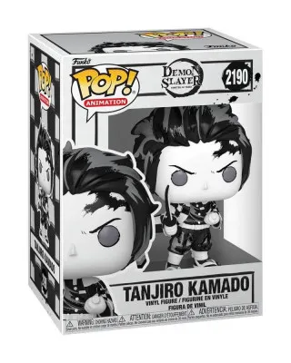 Bobble Figure Anime - Demon Slayer Kimetsu no Yaiba POP! - Tanjiro Kamado (Sumi Ink) #2190 