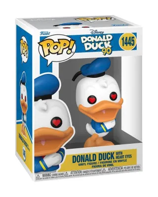 Bobble Figure Disney - Donald Duck 90th POP! - Donald Duck With Heart Eyes #1445 