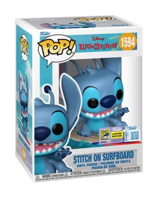 Bobble Figure Disney - Lilo & Stitch POP! - Stitch On Surfboard #1594 