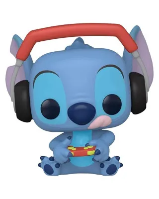 Bobble Figure Disney - Lilo & Stitch POP! - Gamer Stitch #1229 