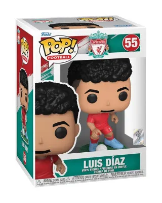 Bobble Figure Football - Liverpool POP! - Luis Diaz 
