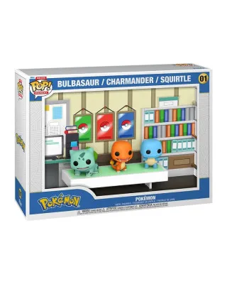 Bobble Figure Games - Pokemon POP! - Bulbasaur / Charmander / Sqirtle 