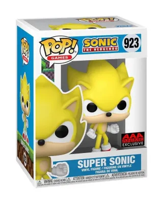 Bobble Figure Games - Sonic the Hedgehog POP! - Super Sonic #923 