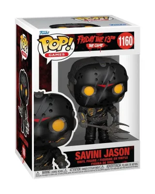 Bobble Figure Gmes - Friday the 13th The Game POP! Figure - Savini Jason #1160 