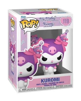 Bobble Figure Hello Kitty and Friends POP! - Kuromi (Grumpy) #119 