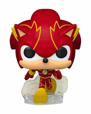 Bobble Figure Heroes POP! DC X Sonic The Hedgehog - Sonic As The Flash #593 
