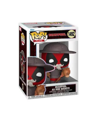 Bobble Figure Marvel - Deadpool POP! - Deadpool as Don Quixote #1492 