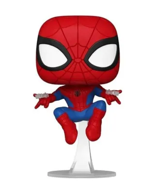 Bobble Figure Marvel - Spider-Man POP! Spider-Man With Web Shooters #1454 