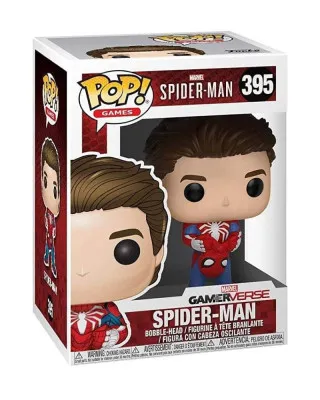 Bobble Figure Marvel - Spider-Man POP! - Unmasked Spider-Man 