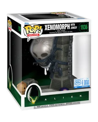 Bobble Figure Movies - Alien POP! - Xenomorph With Jonesy